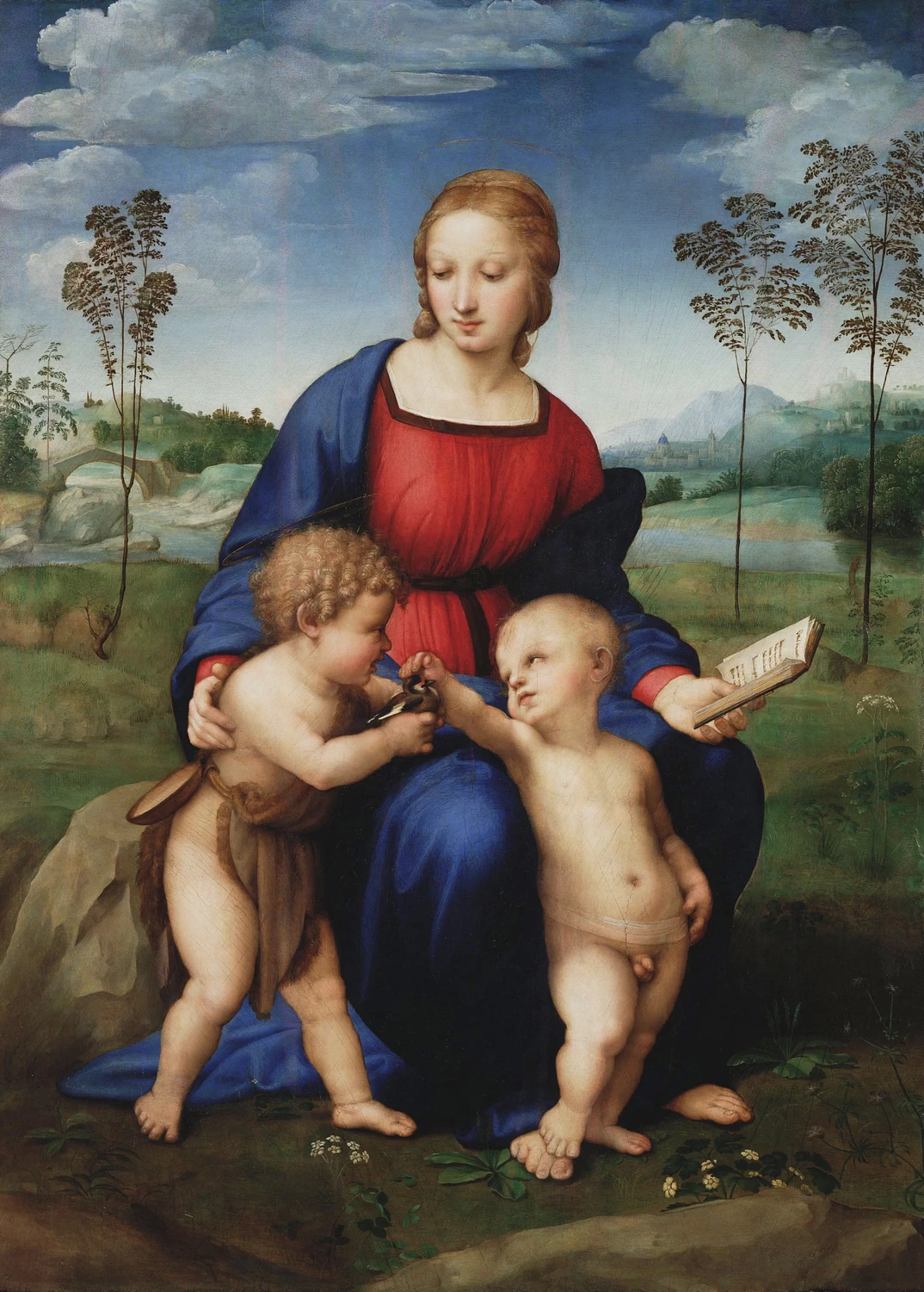Madonna del cardellino - 1505, 1506 circa, Firenze, Galleria degli Uffizit
